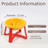 With Stand Slow-Feeding Bowl Bite-resistant Anti-Overturning Bowl Elevated Cat Bowl  Outdoor Use