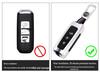Чехол для ключа SWM X7/G01/G05/X3 с металлическим корпусом и застежкой