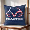 Cool RRealtree Cushion Cover Natural Linen Organic Fabric DoubleSided Printing Couch Pillow Covers Home Decor