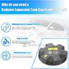 Radiator Expansion Tank Cap Coolant Cover Compatible with BMW E70 E82 E88 E89 E90 E92 F01 F04 F06 F07 F15 F16 F26 F32 F33 F87,140Kpa (Replaces