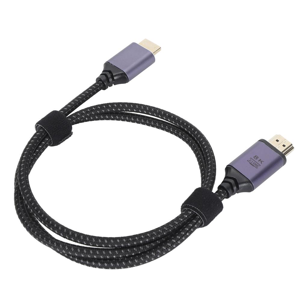 Magnetic HDTV 2.1 Video Cable UHD 8K 60Hz 48Gbps High Speed HD Multimedia Interface Adapter Cable