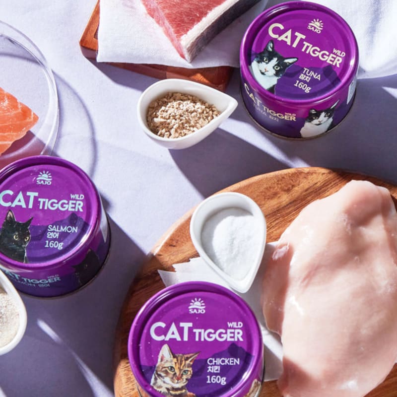 [Питомец] Sajo Cattiger Wild 160 г Курица