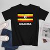 More Design Uganda Flag Ugandans Unisex Tshirt Tees Tshirt Oneck T Shirts Unisex Boys Clothing 100 Cotton
