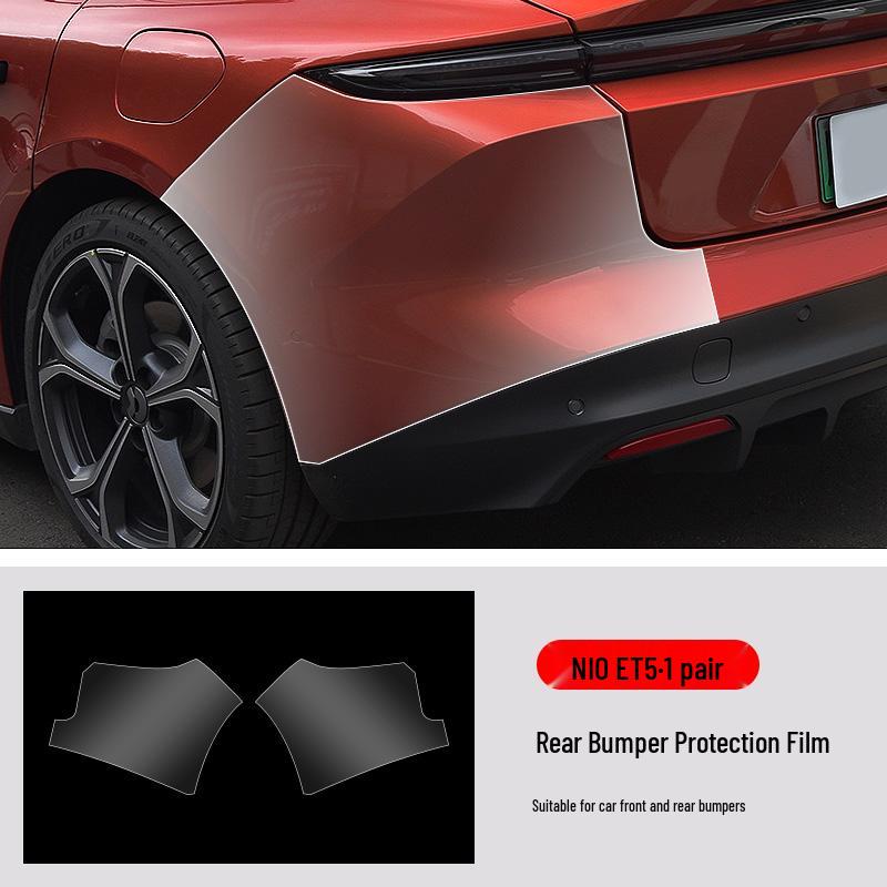 NIO ET5 Pre-Cut Front & Rear Bumper TPU Scratch-Resistant Protective Film