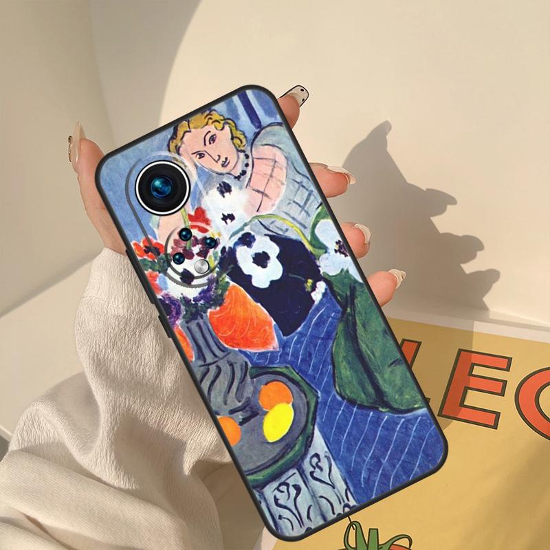 Кейс для рисования в стиле Анри Матисса для Honor Magic 7 Lite 5 6 8 Pro Чехол для Honor 200 400 50 70 90 X8a X8b X9a X9b X9c