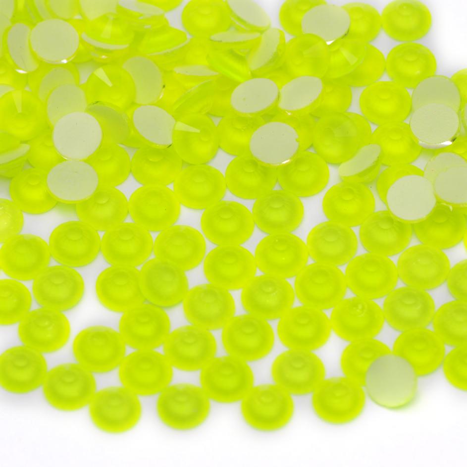 Factory Flat Back Neon Color Rhinestones Glass Bulk Crystal Strass Beads for Dresses