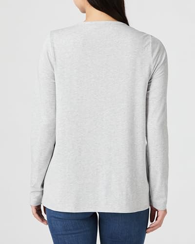 Женская футболка для беременных и кормящих Amazon Essentials, Вересково-серый, Размер M