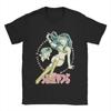 Lum Ran Ataru Urusei Yatsura Мужские футболки Аниме Смешные футболки Футболка с коротким рукавом и круглым вырезом Хлопковая графическая одежда