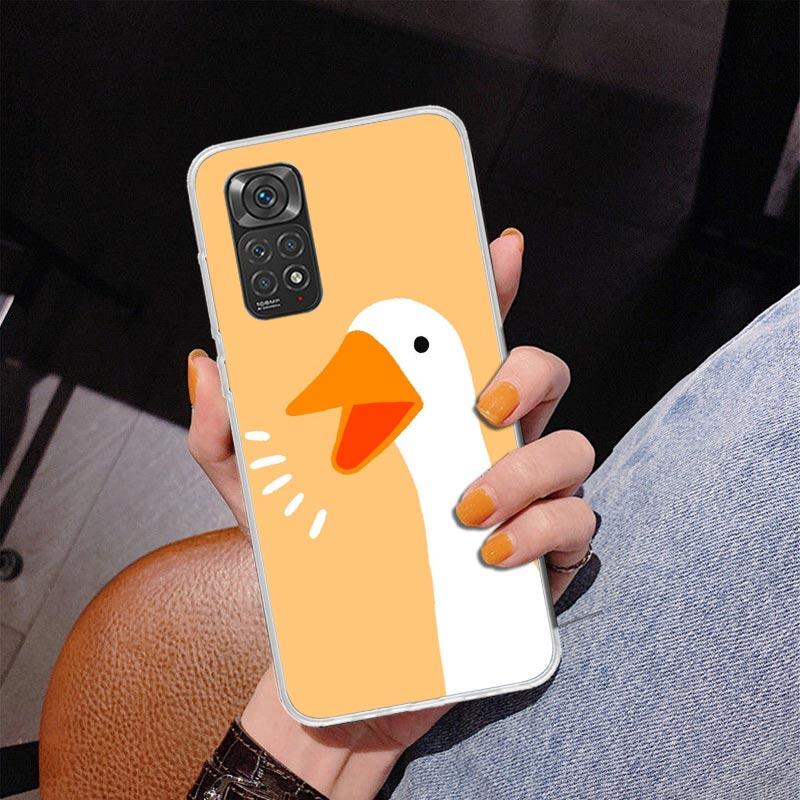 Cartoon Cute Goose Game Phone Case For Xiaomi Redmi Note 15 14 13 12S 12 11 Pro Plus 14S 11S 11E 10 10S 11T 5G Personalized Cove
