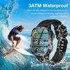 SACOSDING 1.96-inch HD Large Screen Smart Watch Time Display Record Daily Exercise Clear Picture Quality, Waterproof Extra-long Battery Life