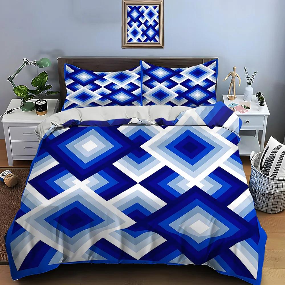 Comforter Geometric Designs Patterns Bedding Set 1 2 S Adult And Children Bedding Set Luxury Gifts