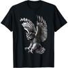 Искусство с летающей совой Дикая природа Природа Животное Наблюдение за птицами Футболка