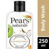 Pears Naturale Питательный гель для душа на кокосовой воде с глицерином, без мыла, без парабенов, экологически чистый, дерматологически протестирован, 250 мл