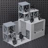 Конструктор для самостоятельной сборки модель из строительных блоков MOC сцена оружейная военная база подарок на день рождения ребенка Детские развивающие игрушки