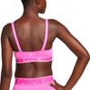 Nike Pro Indy Plunge Women's Medium-Support Padded Sports Bra Playful Pink Alchemy Pink White FQ2653-675