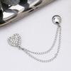 Seam Free Clothing Magnetic Clasp Shiny Cuff Fixing Magnet Pin  Shirt Sleeve