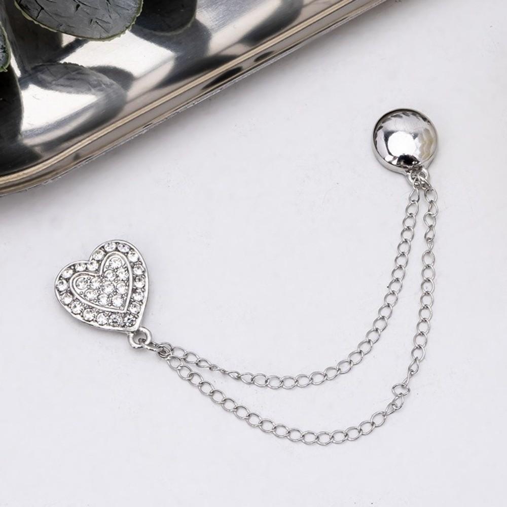 Seam Free Clothing Magnetic Clasp Shiny Cuff Fixing Magnet Pin  Shirt Sleeve