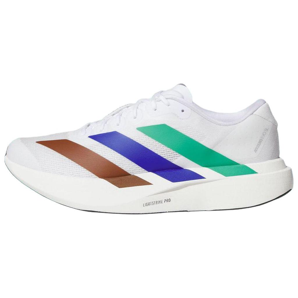 Pharrell X Adidas Adizero Evo SL White Men Sneakers Footwear-White Semi-Court-Green Semi-Lucid-Blue KI3393