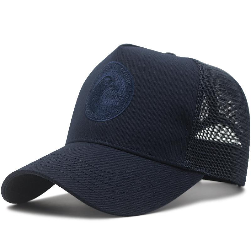 Big Head Circumference Hat High Top Baseball Cap Summer Mesh Cap Breathable Outdoor Shading Cap Men's Hat