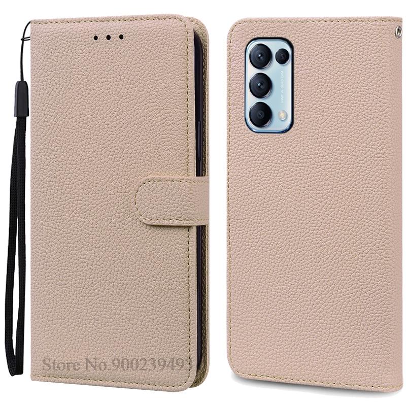 Для OPPO Find X3 Lite Чехол Мягкий Силиконовый Кошелек Кожаный Флип Чехол Для OPPO Find X3 Lite 5G Чехол-Книжка Чехол Чехол Fundas Shell