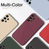 Чехол для телефона A52 A72 A23 A33 A31 A53 A54 для Samsung Galaxy A21S A70 A71 A22 A32 A42 A73 5G жидкий силиконовый чехол