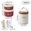 18/8 нержавеющая сталь термоконтейнер для еды Bento Lunch Box Set, портативный контейнер для ланча, сохраняющий тепло с термосумкой