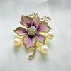 1Pc Chinese Retro Flower Brooch Exquisite Classical Pin Creative And Luxurious Jewelry Accessories Party Birthday Gift Souvenir