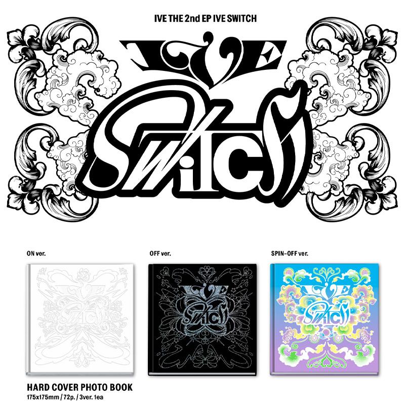 IVE THE 2nd EP [IVE SWITCH] (ON Ver. / OFF Ver. / SPIN-OFF Ver. / LOVED IVE Ver.)