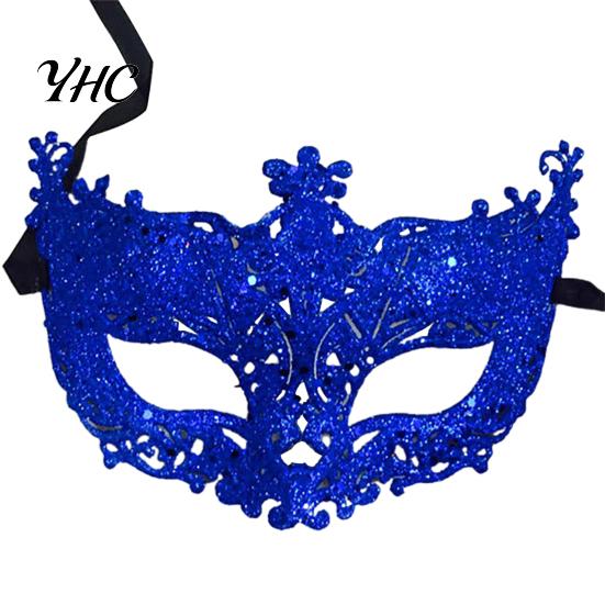 Masquerade Eye Cover Cosplay Face Glitter Shinny Women Party Ribbon Mysterious for