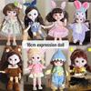 8-inch BJD Princess Doll Outfit & Makeup Set - Perfect Birthday Gift for Girls