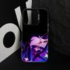 H-Hazbin A-Angel Dust Phone Case For iPhone 17,16,15,14,13,12,11 Plus,Pro Max,XS,Colorful Silver Phone case Funda Cover