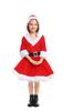 JUNDOMECY Santa Cosplay Costume for Cute Christmas Santa Claus Hooded Perfect for New Cultural and School Festivals L Girls, Costume, Outfit, Kids'