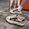 2024 Women Autumn Comfortable Vulcanized Shoes Lace Up Platform Sneakers Fashion Outdoor Versatile Casual Soft Sole Sports Shoes