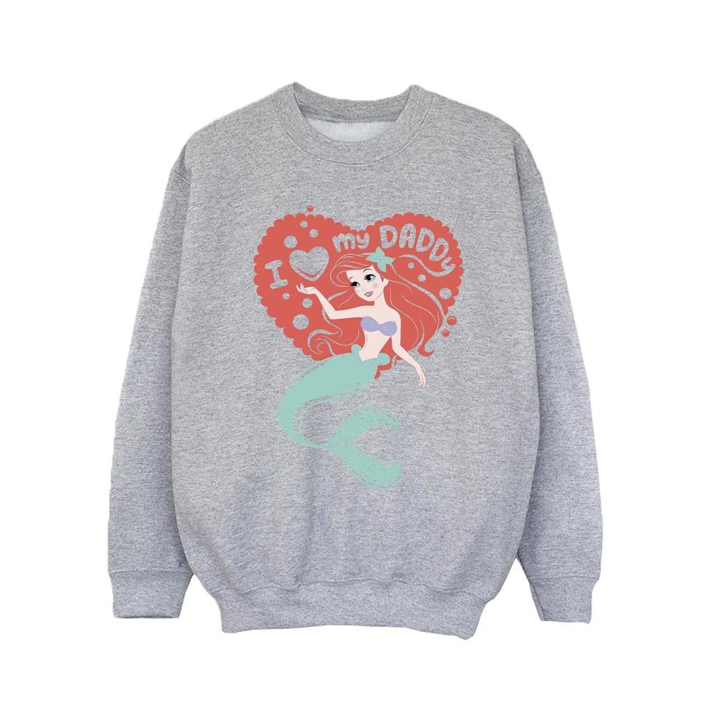 Disney Толстовка для девочек «Русалочка» с надписью «Любовь папочки»