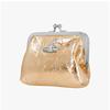 Кошелек для монет и карт Vivienne Westwood с металлическим тиснением и складками Pulse Mini 56010005w L00a7 R401