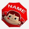 Personalized Name Milky Print Umbrella - Automatic Open/Close, Eight-Rib Durable Frame, Automatic Folding Umbrella