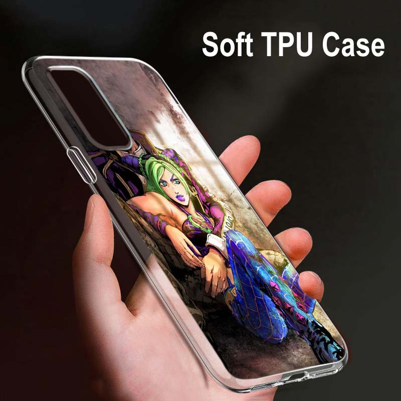 Jojo's Bizarre Adventure Jojo для OPPO Reno7 SE 6 5 ZF 4G 5G Find X2 X3 Neo Lite Pro Plus прозрачный мягкий чехол для телефона