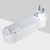 Receptacle Durable Porous Design ABS Solid Color Power Receptacle for Bathrooms