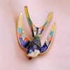 KNIKOO Women Bird Brooch Drip Oil Pin Fashion Wild Brooch For Women