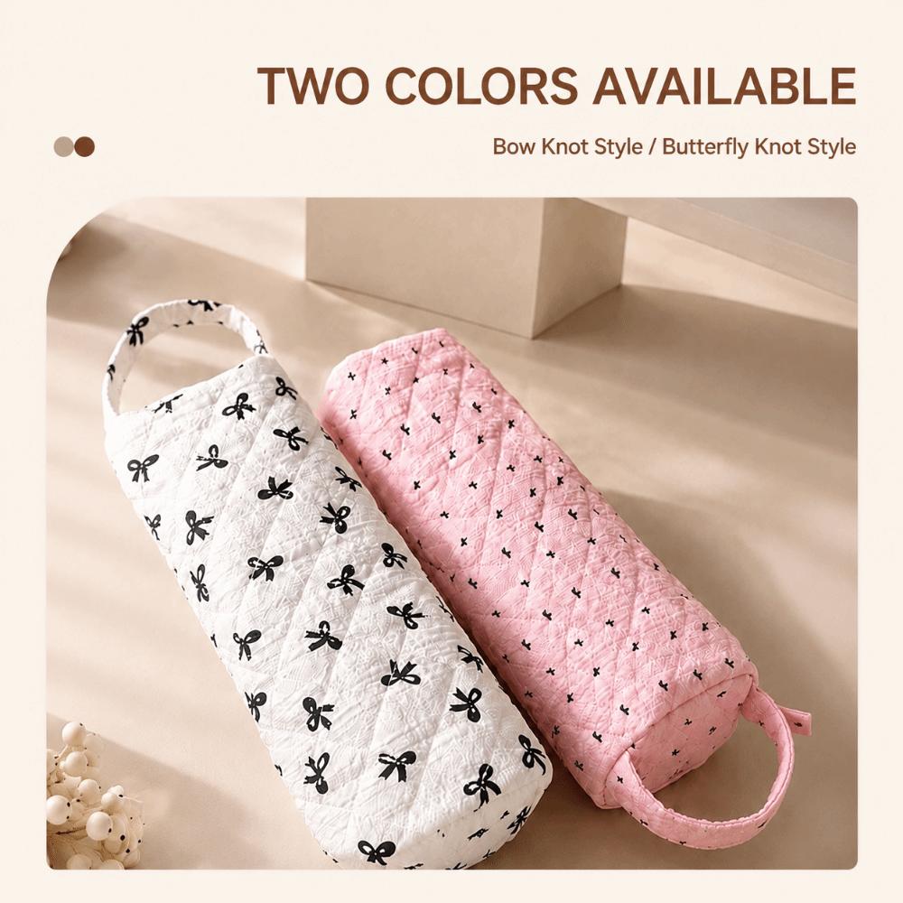 With Handle Hair Dryer Storage Bag Quilting Cotton Hair Dryer Case  Home Travel Use