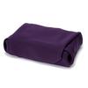 Musubi Approximately Pure Width Made In Japan Furoshiki, 45cm, Silk, Crepe, Plain, No. 6, Purple, 30601-001