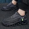 Fashion Black Running Jogging Shoes Casual Sneakers White Outdoor Breathable Mesh Shoes Men Light Shock-absorption Sports Shoes Men