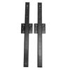 1 Pair 20 Inch Slide 35mm Width 20kg Load Bearing Concealed Sliding Door Rail for Cabinet Closet