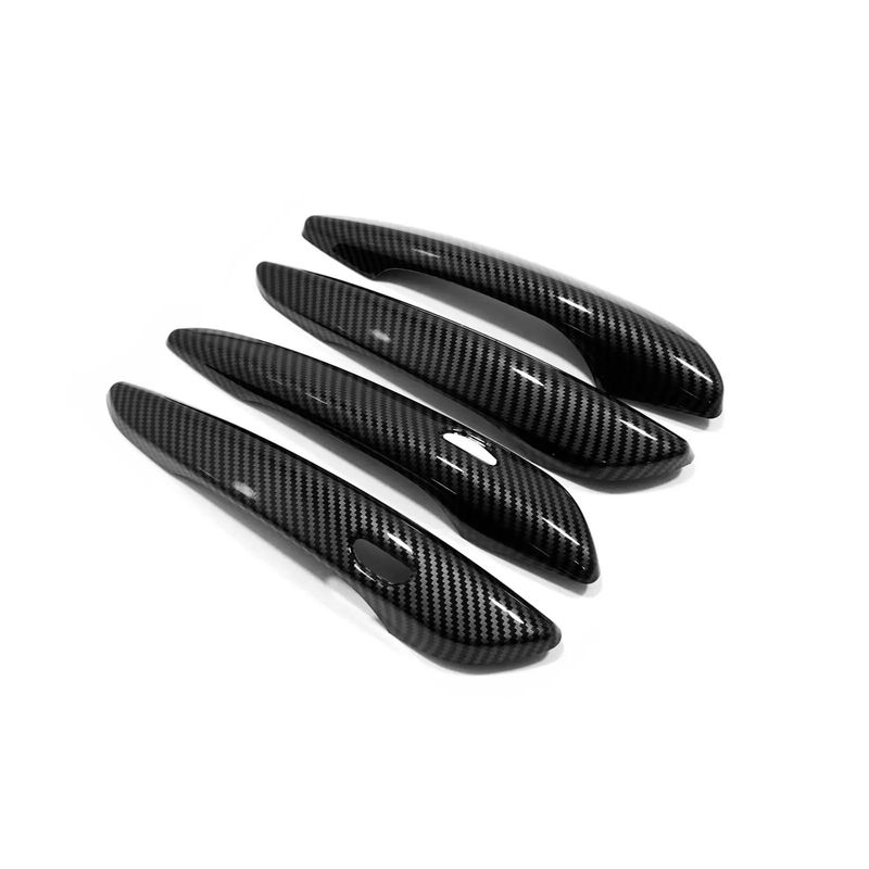 Для Mazda 3 BP CX-30 CX30 CX50 CX60 CX-60 CX80 CX90 MX-30 ABS Накладки на ручки дверей Защитные наклейки Аксессуары для стайлинга автомобиля