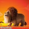 SK Japan Shakurel Planet Lion Big Plush Toy