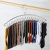 20 штырей из нержавеющей стали для сушки одежды, ветрозащитная вешалка для одежды, зажимы для носков, вешалка для белья, держатель для носков