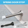 Регулируемая длина пружинных дверных упоров Защита стен с резиновыми наконечниками Простая установка пружинных дверных упоров Простая установка