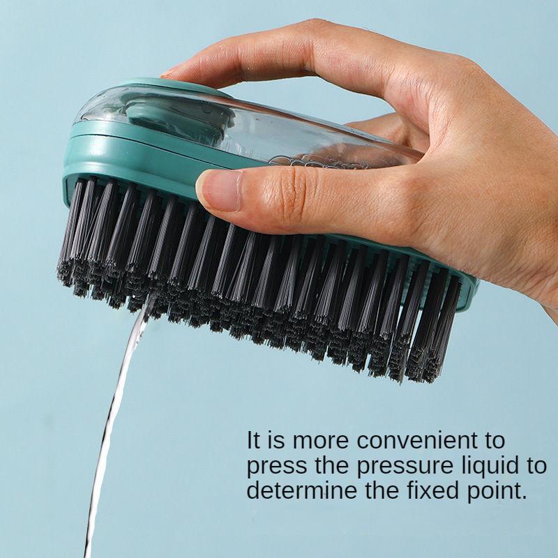 Multifunctional Liquid Cleaning Brush Automatic Soft Brush Shoe Artifact Shoe Brush Shoe Laundry Brush Household Brush Clothes