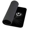 Rubber+cloth Black Cat Gaming Mouse Pad Multicolour Desktop Pad  Office