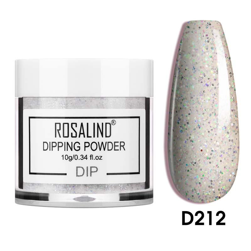 ROSALIND 10 г порошок для окунания ногтей Acrylic Power Natural Dry Nail Extension Art Design Decorations